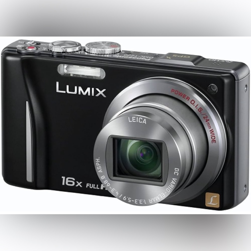 Panasonic Lumix DMC ZS15 Black 12.1MP Digital Camera w/16 Zoom